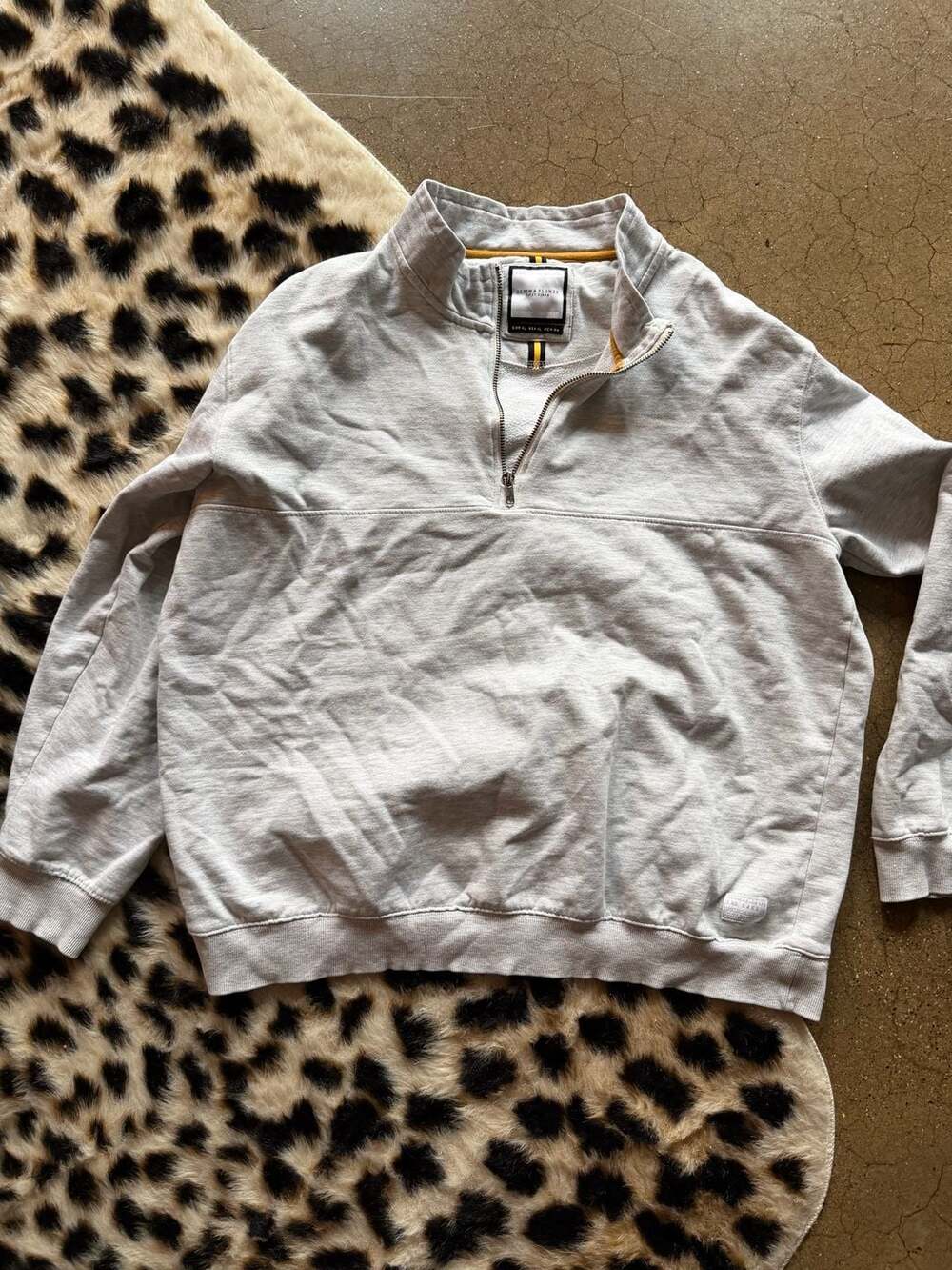 Denim & Flower by Ricky Singh Quarter-Zip Sweatshirt